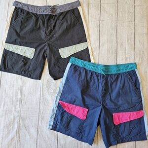 Wonder Nation Explorer Shorts Lot of 2 •Size Husky XL (14-16)• Pockets Pull On